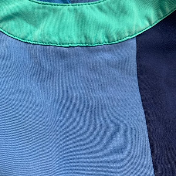 Girls TOMMY HILFIGER Colorblock Sleeveless Dress (Blue/Green) 7 - Picture 7 of 8